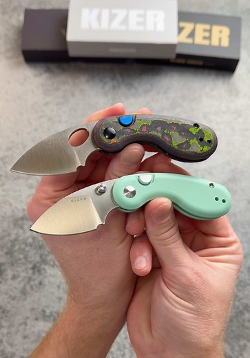 KIZER EDC Microbe: Innovative Small Pocket Knife