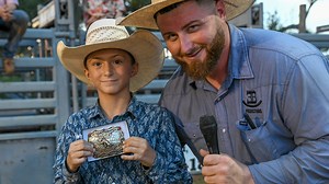 Buckle up: 10-year-old Fellsmere cowboy ranks among world's top 20 miniature bull riders