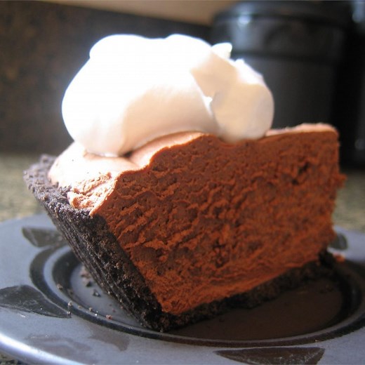 Rich Chocolate Truffle Pie