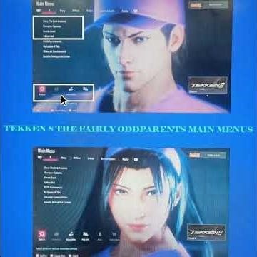 Timmy Turner & Trixie Tang's Tekken 8 Main Menu Concept