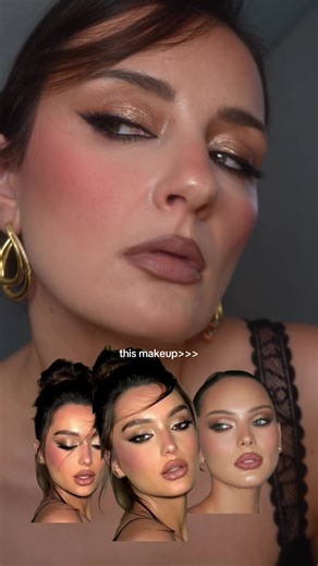 Stunning Glittery Smokey Eye & 90s Brown Lip Tutorial