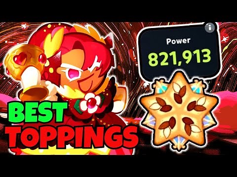 Best Build & Topping For AWAKENED HOLLYBERRY COOKIE In Cookie Run Kingdom!