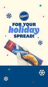 In your favorite recipes. As a delicious side. So many ways to enjoy flaky Pillsbury crescents this holiday season! | Pillsbury