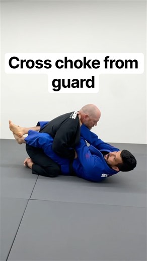 Cross Choke from Guard
