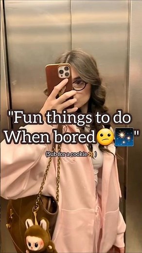 Fun Things To Do When You’re Bored 😩✨ #viral #aesthetic #imbored #shorts