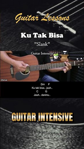 Ku Tak Bisa - Slank | Tutorial Chord Gitar Mudah dan Lirik #chordgitar