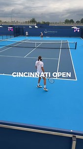 Hard court swinging in the Queen City 👑 #TeamWilson #CincinattiOpen | Wilson Tennis