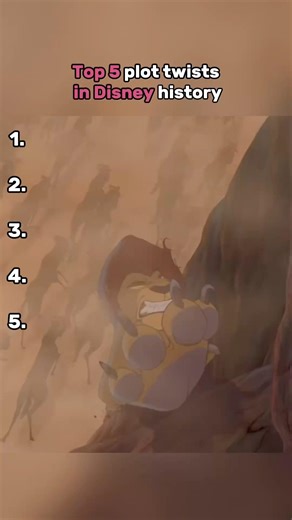 The Craziest Plot Twists in Disney History! #disney #plottwist #moviefacts