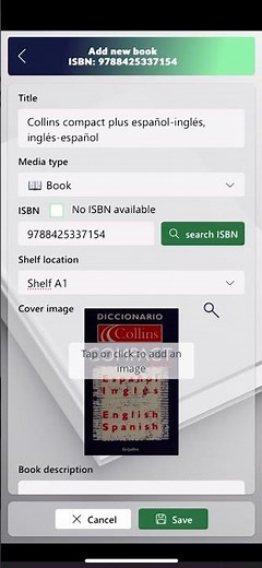 My Bookshelf Library Powerapps App with Open Library API connection