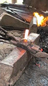 🔥 Amazing Blacksmith Work – Hot Iron Forging Skills#blacksmith #hardwork #shortvideo