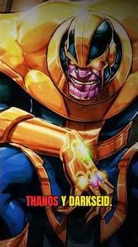¿Quién es realmente más poderoso: Thanos oDarkseid? #marvel #dc #poderes