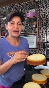 How to Cut Perfect Cake Layers | Easy Baking Trick 🍰 #foodlovers #food #baking #homemadefood