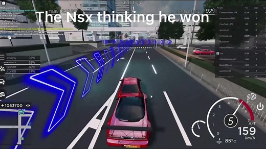 Midnight Racing Tokyo: NSX Drift in Roblox Game