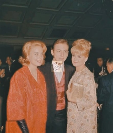 1.8K views · 112 reactions | "Circa early 1966, Sandra Dee and her husband, Bobby Darin, were photographed arriving at the Golden Globe Awards in Beverly Hills, California, their poised elegance drawing admiring glances as flashbulbs popped along the red carpet outside the Beverly Hilton Hotel." #fblifestyle | History Through Time | Facebook