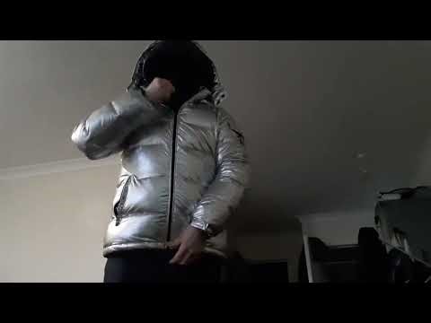 Laying new puffer jackets #downjacket #asmr #streetwear #fashion #jacket #wintercoat #coat