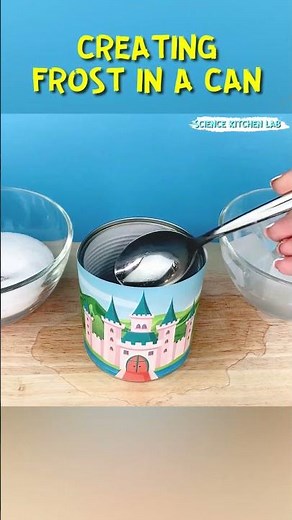 Why Does Salt Make Ice Colder? Amazing Science Experiment! #scienceexperiment #scienceforkids #frost