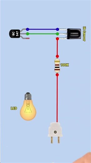 IR Remote se on off Bulb #shorts