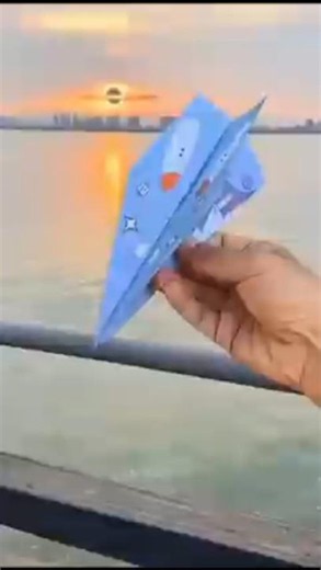 review best origami paper airplane ✈️ #diy #origami #airplane