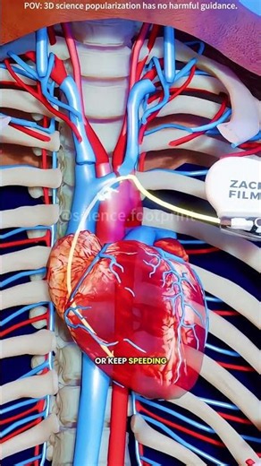 How heart pacemaker works? #science #epicmusicword #doctor #epic #facts #backpainrelief #challanges