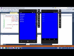 Xamarin Forms & Visual Studio Part 7 [ListView]
