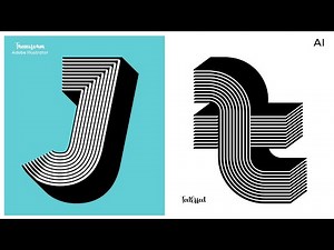 Transform Text effect in Adobe Illustrator | Art Brush, Stroke options, Rotate tool | Graphic Design