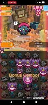 Pokemon Shuffle Mobile - How to clear Main Stage 202 Weavile without spending coins #shorts