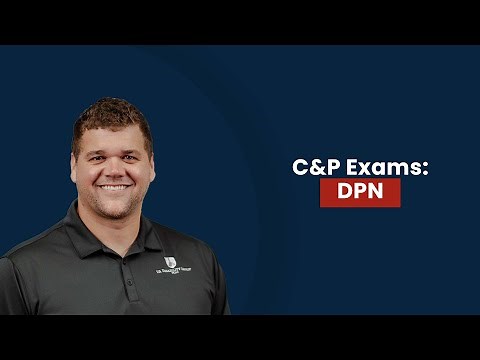 C&P Exams: Diabetic Peripheral Neuropathy