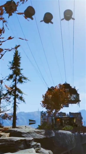 Fallout 76 CAMP Build | Going Up in Pieces