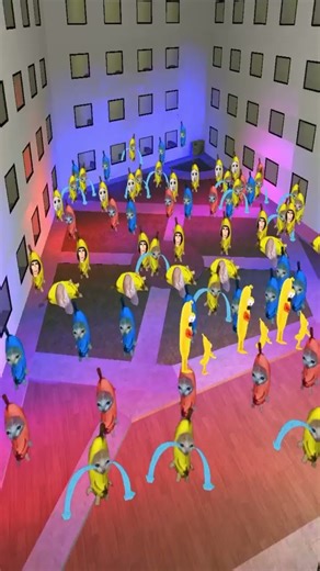 130 Banana Cat Family #gmod 🍌😹🏠