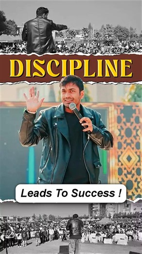 Discipline is the key to success.