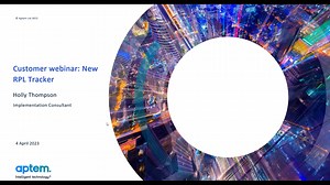 Aptem Basics: Updates on RPL Process Automations