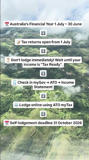 🇦🇺 Australian Tax Return 2026 – Complete Guide #youtubeshorts #fypage