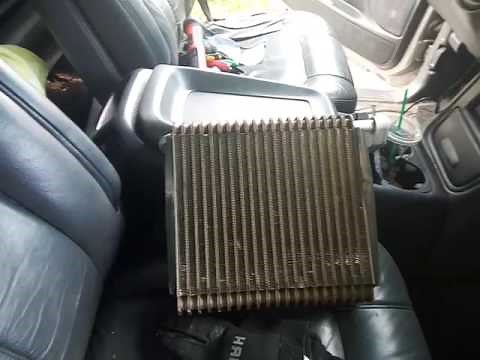 Silverado Evaporator Replacement Trick (Replace Without Removing Dashboard!)