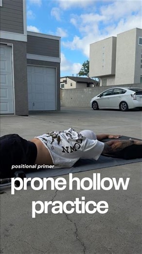 Prone Hollow Practice | Build Better Core Engagement for Lifting & Calisthenics