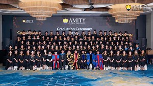 A momentous occasion at Amity Global Institute as we commemorated the remarkable accomplishments of over 1,200 graduates! 🎓 We were honoured to receive the presence of Professor Anne-Marie Kilday, Vice-Chancellor of the University of Northampton, Professor Mark Simpson, Deputy Vice-Chancellor of Teesside University, Mr Bill Abraham, Director of Development at the University of London, His Excellency Mr. Alisher Kayumov, Ambassador Extraordinary and Plenipotentiary of The Republic of Uzbekistan 