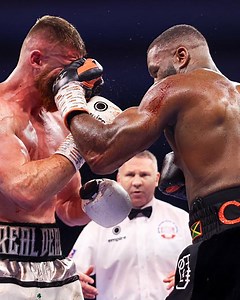 19K views · 209 reactions | Another destructive display from Chev Clarke  Now mandatory for the British Cruiserweight Title! | Matchroom Boxing | Facebook