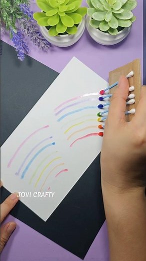 Easy Art Hacks With Earbuds #diy #craft