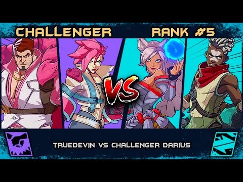 TrueDevin vs Challenger Darius – [Challenger] Vi Darius VS Ahri Ekko [Rank #5] | 2XKO