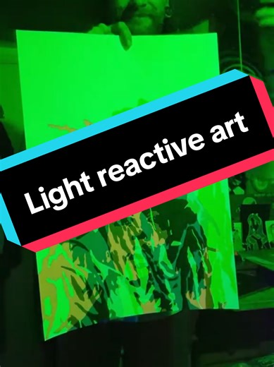 Stunning Light Reactive Art with Illusions