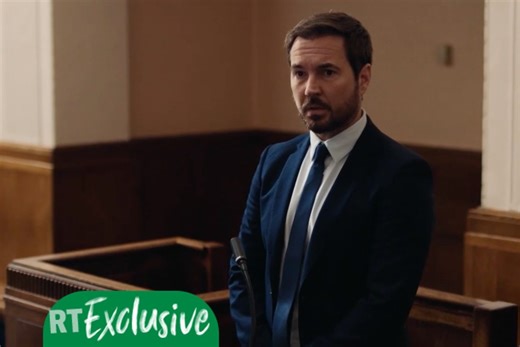 Traces preview sees Martin Compston's Daniel prepare for witness stand