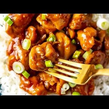 Instant Pot Bourbon Chicken