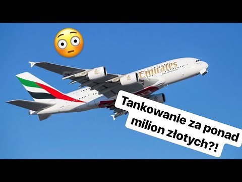 Ile pali samolot pasażerski?