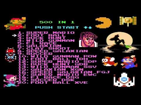 NES 500 in 1 Gameplay : All-Time Best Retro Games!