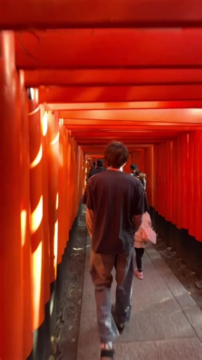 Aura Farming at Fushimi Inari Shrine in Kyoto