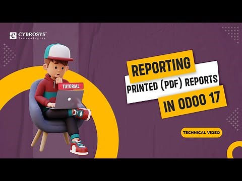 Printed PDF Reports in Odoo 17 | Odoo 17 Development Tutorials | Odoo 17 Features