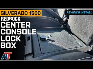 2014-2018 Silverado 1500 RedRock Center Console Lock Box Review & Install