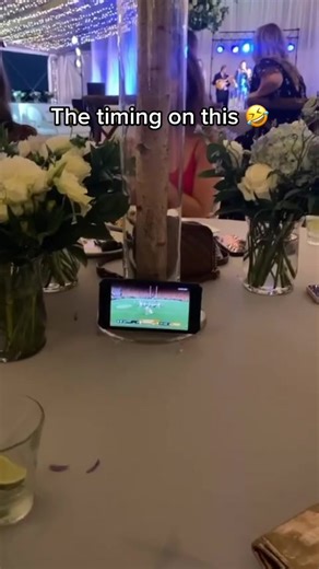 He was hyped for the game at the wedding 😂 (via @Gray Ellender | Travel Advisor) #football #wedding #tennessee #alabama