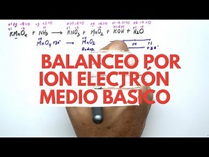BALANCO ION-ELECTRÓN MEDIO BÁSICO