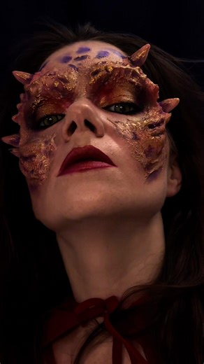 SFX prosthetic fantasy makeup #viral #youtubeshorts