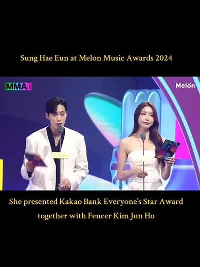 Hae Eun Shines at Melon Music Awards 2024
